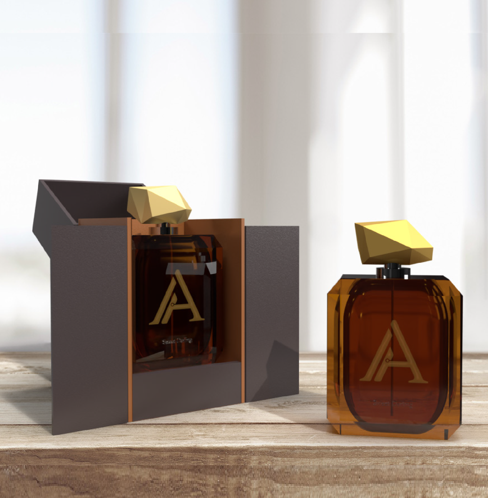 Amber Ayre Perfume and Package